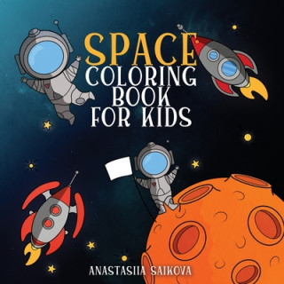 Книга Space Coloring Book for Kids 
