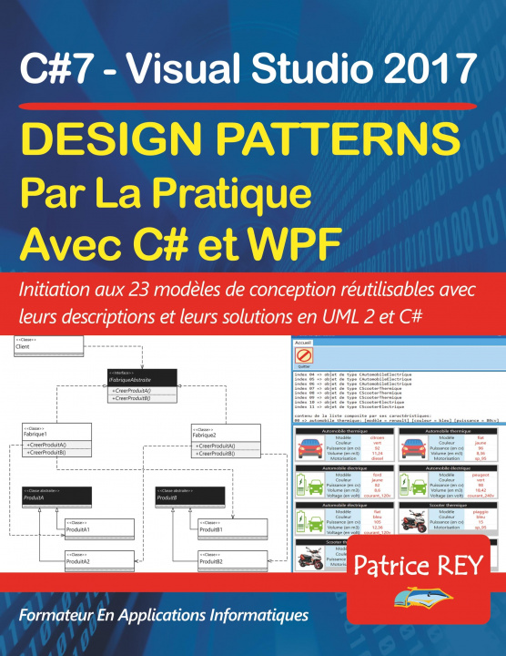Книга Design Patterns illustré avec C#7 et WPF 