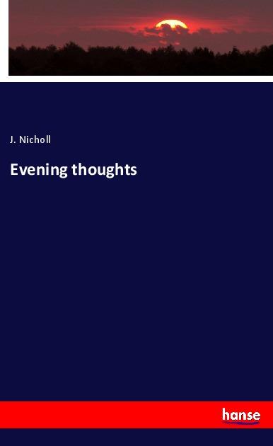 Βιβλίο Evening thoughts 