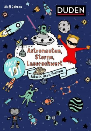 Carte Mach 10! Astronauten, Sterne, Laserschwert Janine Eck