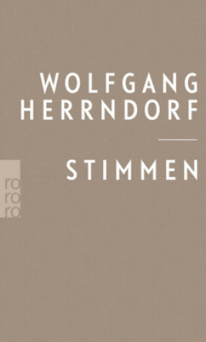 Boek Stimmen Wolfgang Herrndorf