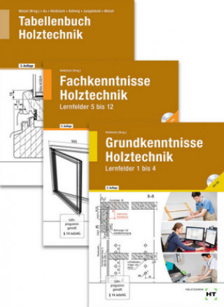 Kniha Holztechnik III, 3 Bde. Günther Au