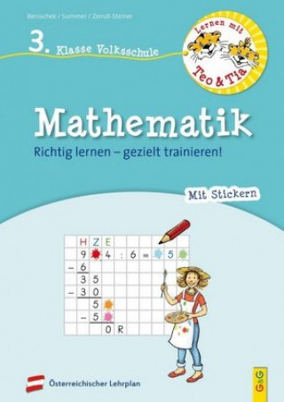 Kniha Lernen mit Teo und Tia Mathematik - 3. Klasse Volksschule Anita Summer