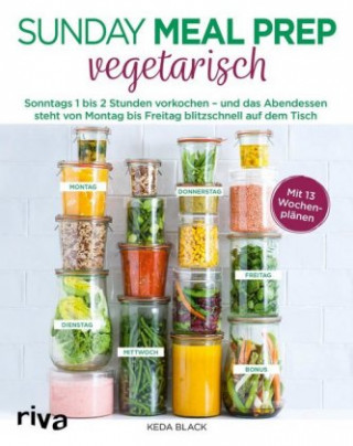 Книга Sunday Meal Prep vegetarisch 