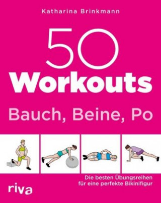 Kniha 50 Workouts - Bauch, Beine, Po 