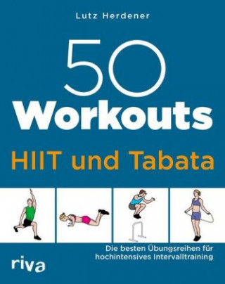Kniha 50 Workouts - HIIT und Tabata 