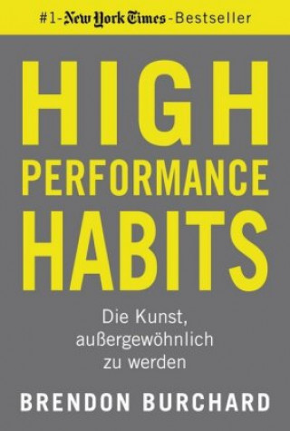 Könyv High Performance Habits 