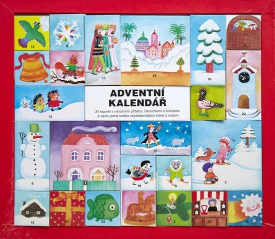 Carte Adventní kalendář Ivana Pecháčková