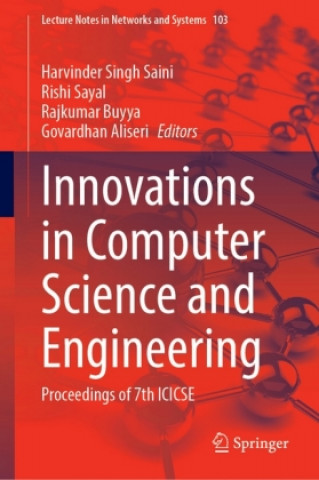 Kniha Innovations in Computer Science and Engineering Harvinder Singh Saini