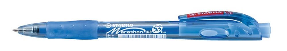 Papírenské zboží Kuličkové pero STABILO marathon modré 