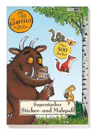 Könyv Der Grüffelo: Superstarker Sticker- und Malspaß 