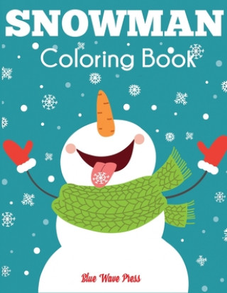 Libro Snowman Coloring Book Blue Wave Press