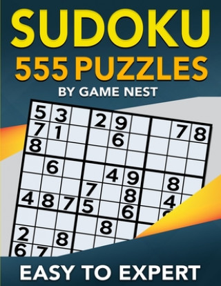 Książka Sudoku 555 Puzzles Easy to Expert 