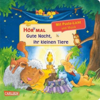 Kniha Hör mal (Soundbuch): Mach mit - Pust aus: Gute Nacht, ihr kleinen Tiere Kerstin M. Schuld