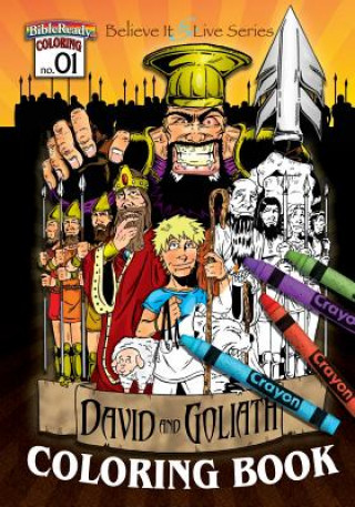 Libro David & Goliath Coloring Book Bradley S Ackerman