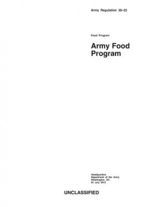 Knjiga Army Food Program Department Of the Army