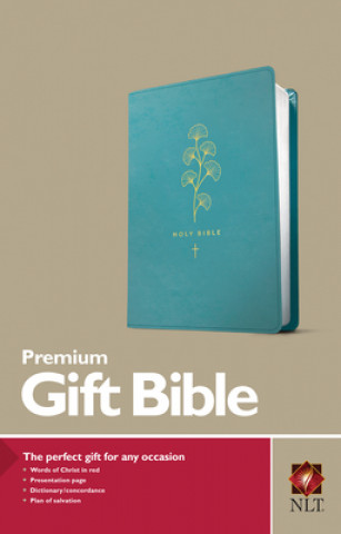 Книга Premium Gift Bible NLT (Red Letter, Leatherlike, Teal) 