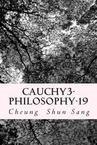 Kniha Cauchy3-Philosophy-19: What to parade Cheung Shun Sang