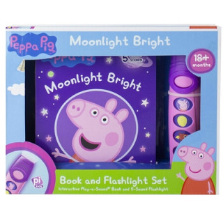 Könyv Peppa Pig Moonlight Bright: Book and Flashlight Set [With Flashlight] Editors of Phoenix International Publica