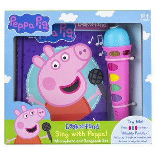 Carte Peppa Pig: Sing with Peppa! [With Microphone] Editors of Phoenix International Publica