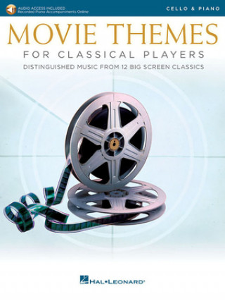 Książka MOVIE THEMES FOR CLASSICAL PLAYERSCELLO Hal Leonard Corp