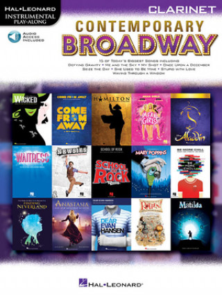 Könyv Contemporary Broadway: Instrumental Play-Along for Clarinet 