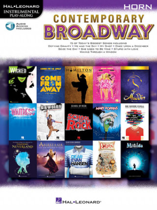 Könyv Contemporary Broadway: Instrumental Play-Along for Horn 