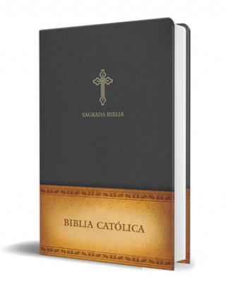 Kniha Biblia Católica En Espa?ol. Símil Piel Negro, Tama?o Compacto / Catholic Bible. Spanish-Language, Leathersoft, Black, Compact 