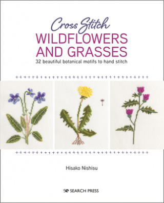 Kniha Cross Stitch Wildflowers and Grasses 