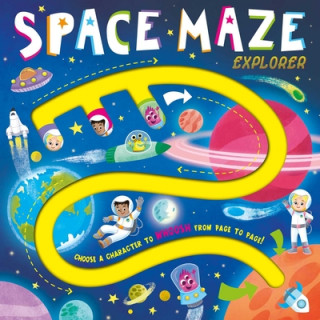 Book Space Maze Explorer: Maze Book for Kids Daniela Dogliani