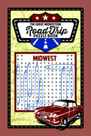 Książka Great American Midwestern Road Trip Puzzle Book 