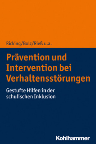 Knjiga Prävention und Intervention bei Verhaltensstörungen Tijs Bolz