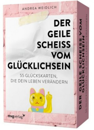 Joc / Jucărie Der geile Scheiß vom Glücklichsein - 55 Glückskarten, die dein Leben verändern 