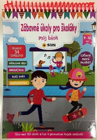 Книга Zábavné úkoly pro školáky 9-10 let 