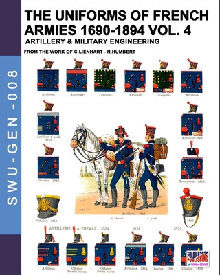 Könyv uniforms of French armies 1690-1894 - Vol. 4 René Humbert