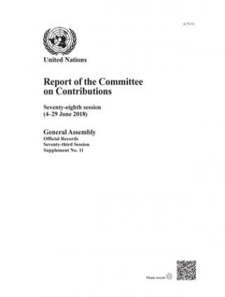 Knjiga Report of the Committee on Contributions 