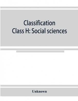 Knjiga Classification. Class H 