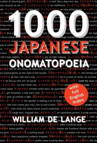 Kniha 1000 Japanese Onomatopoeia 