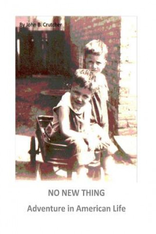 Libro No New Thing Paul Crutcher