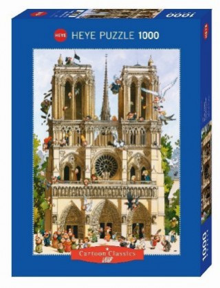 Joc / Jucărie Vive Notre Dame! (Puzzle) Jean-Jacques Loup