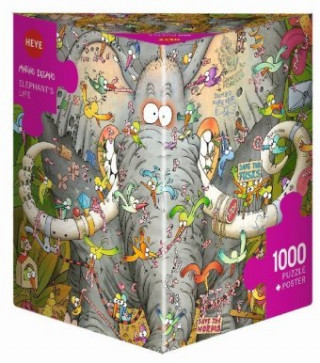 Joc / Jucărie Elephant's Life (Puzzle) Marino Degano