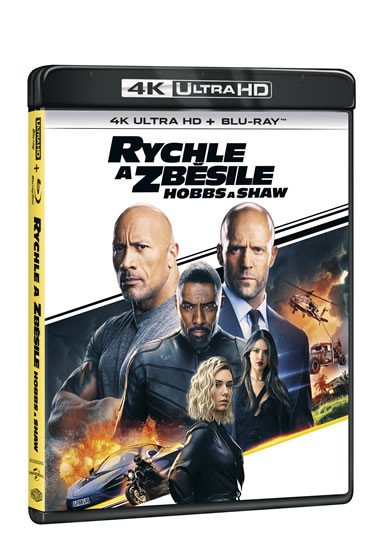Filmek Rychle a zběsile: Hobbs a Shaw 2 4K Ultra HD + Blu-ray 