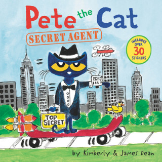 Carte Pete the Cat: Secret Agent James Dean