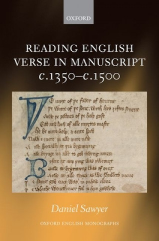 Kniha Reading English Verse in Manuscript c.1350-c.1500 Sawyer