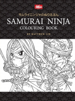 Carte Samurai Ninja Colouring Book 