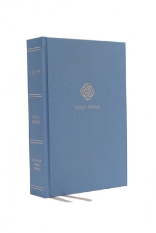Book NRSV, Catholic Bible, Journal Edition, Cloth over Board, Blue, Comfort Print Thomas Nelson