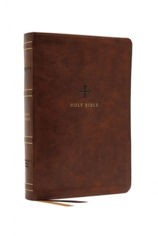 Carte NRSV, Catholic Bible, Standard Large Print, Leathersoft, Brown, Comfort Print Thomas Nelson