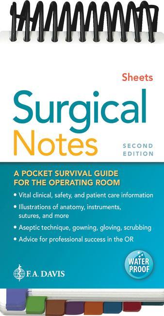 Kniha Surgical Notes F.A. Davis Company