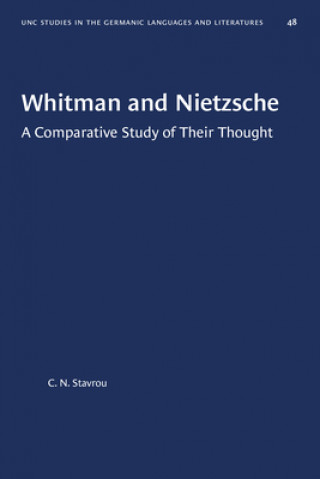 Книга Whitman and Nietzsche 