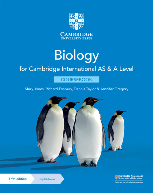 Książka Cambridge International AS & A Level Biology Coursebook with Digital Access (2 Years) Richard Fosbery